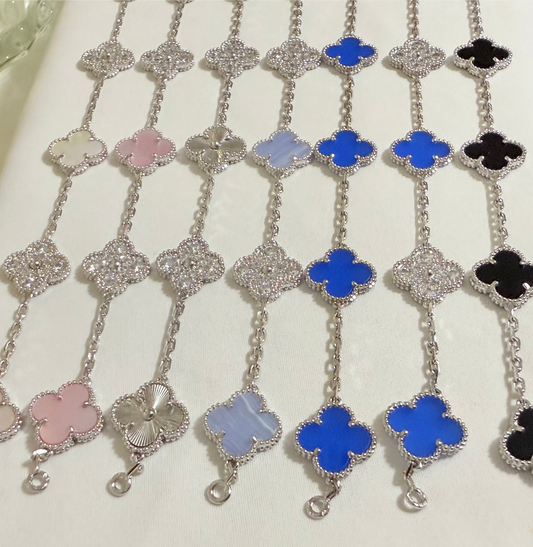 Stainless Steel Clover Bracelet